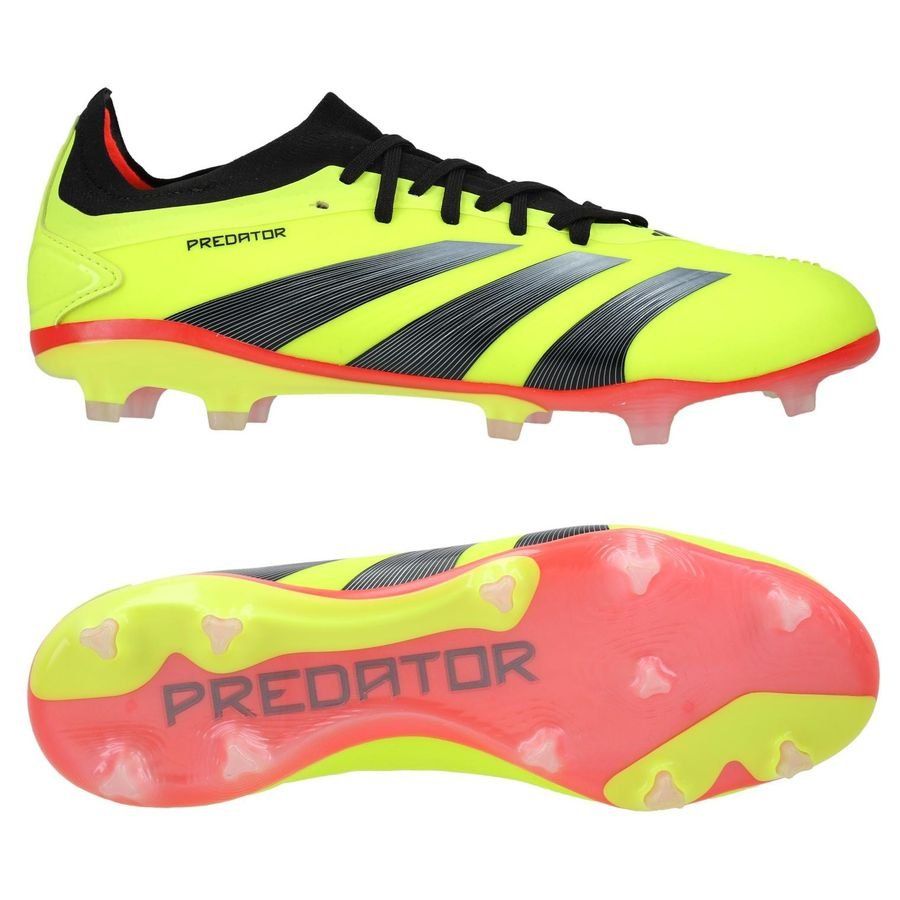 adidas Predator Pro FG Energy Citrus - Jaune/Noir/Rouge