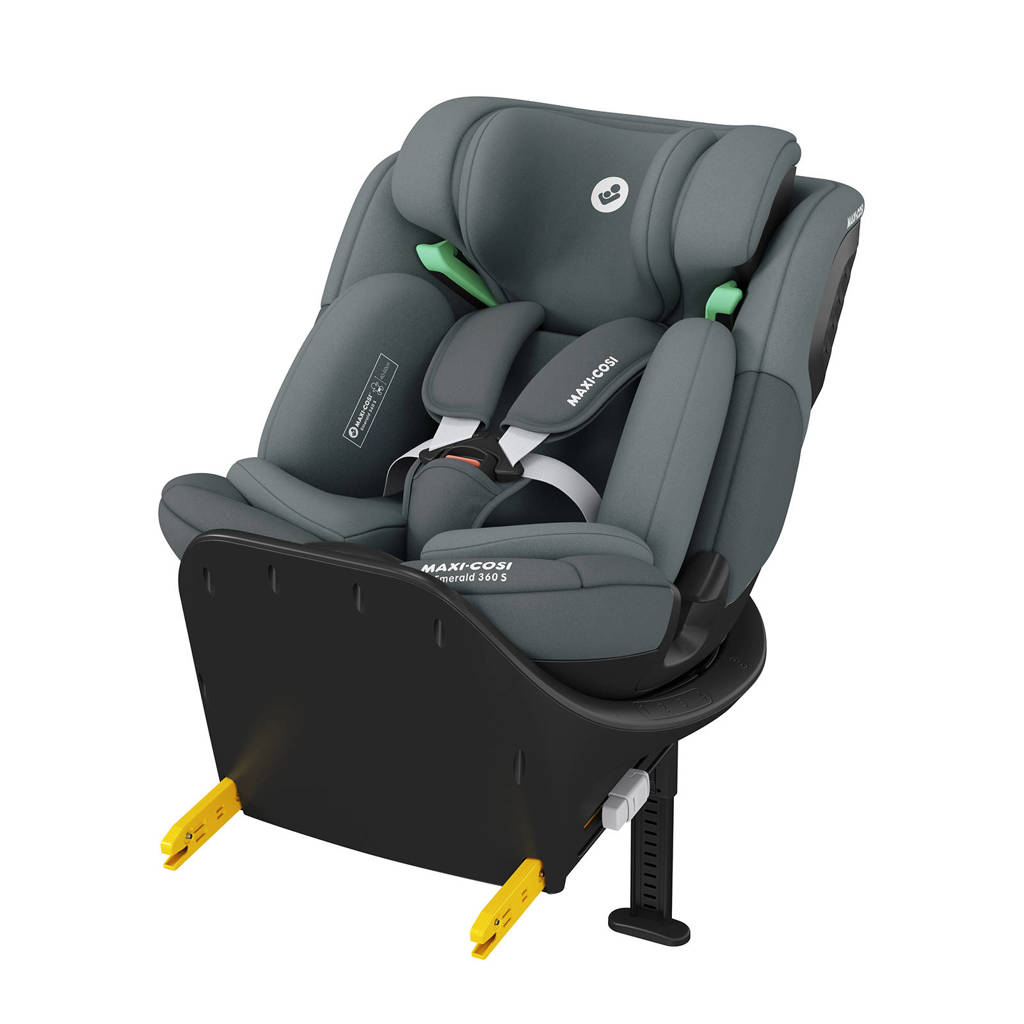 Groeit met het kind mee, is veilig en comfortabelEmerald 360 S Tonal Graphite