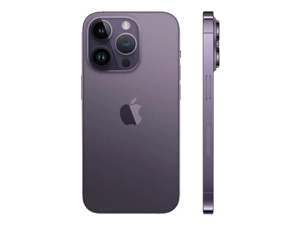 [OUTLET] - Apple iPhone 14 Pro - 5G smartphone - dual-SIM / Intern hukommelse 128 GB - OLED-skærm - 6.1