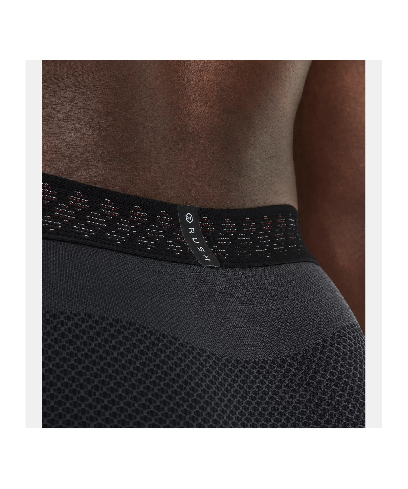 Under Armour Rush Seamless Tight Schwarz F001