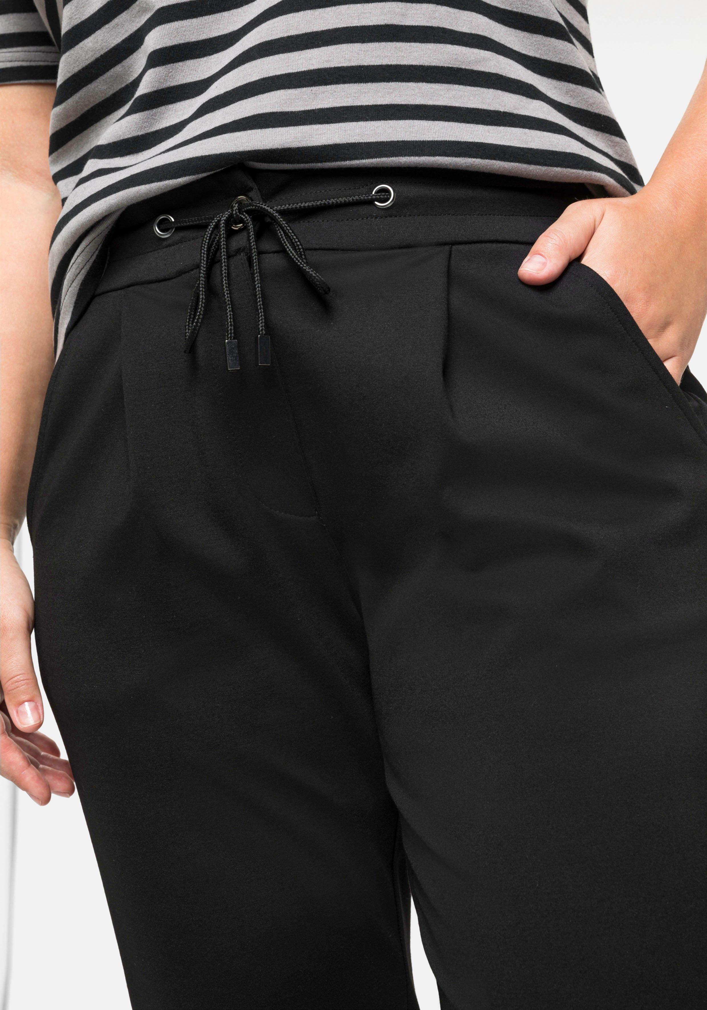 Joggpants mit Schlupfbund, aus Interlock-Qualität
