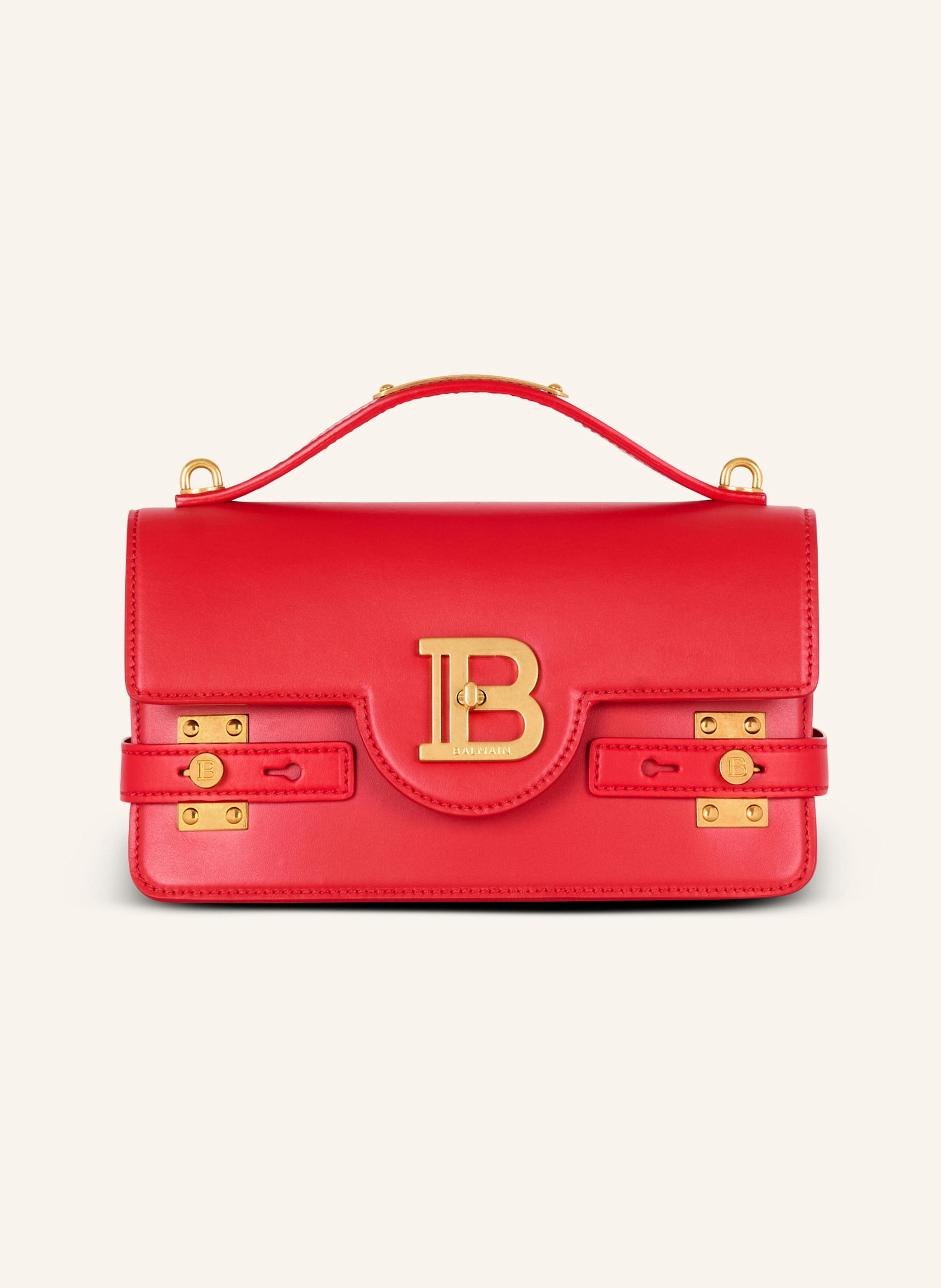 BALMAIN Tasche B-Buzz 24 aus Glattleder