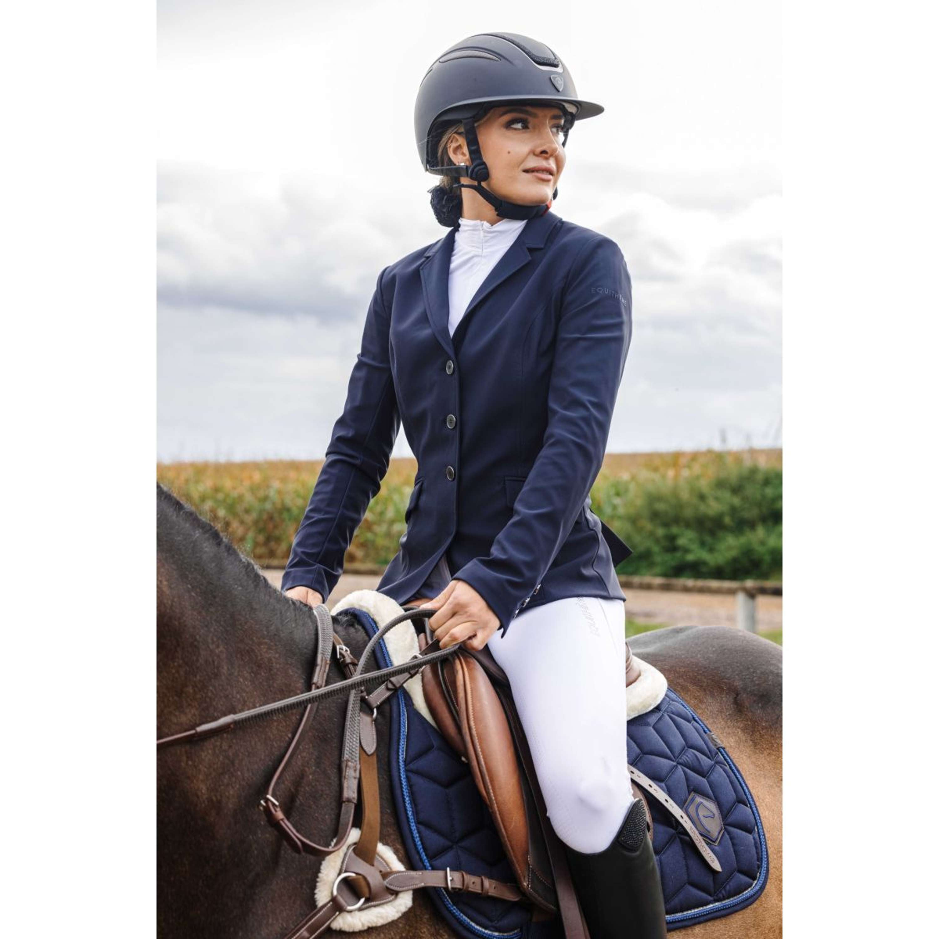 EQUITHÈME Wedstrijdjasje Nancy Navy