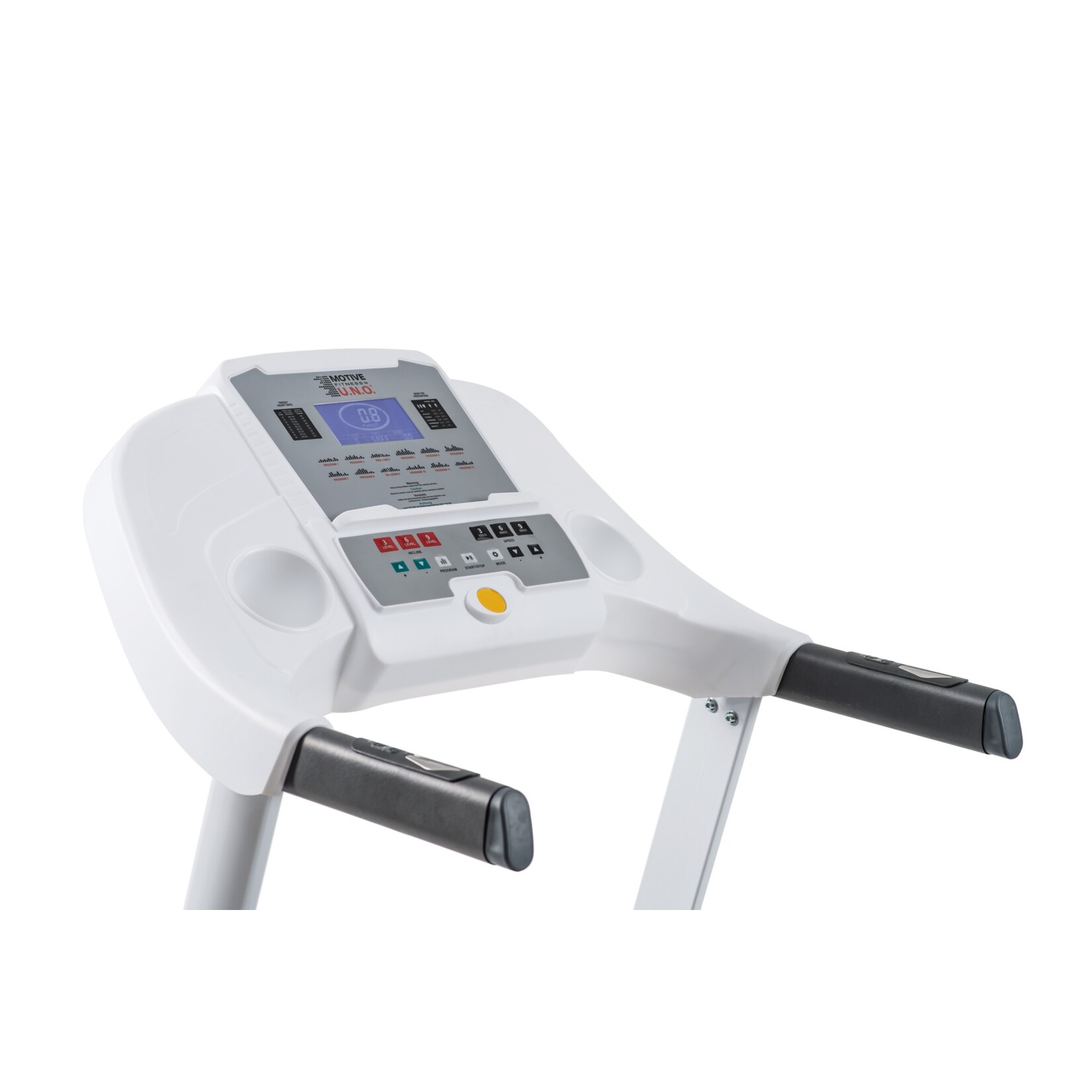 Motive Fitness by U.N.O. Laufband Speed Master 1.8 weiß-silber