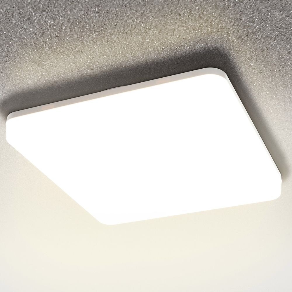 Pronto LED wand- en plafondlamp met bewegingsmelder, vierkant