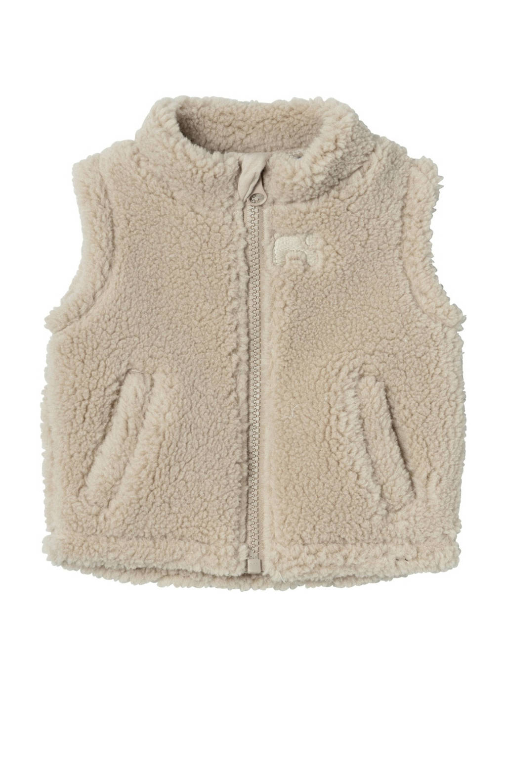 NAME IT baby bodywarmer NBNLOFEN beige