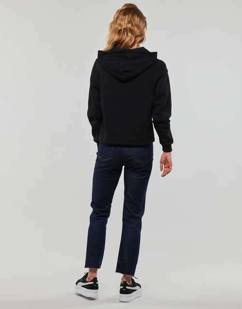 Pieces - PCCHILLI LS AMOUR HOODIE KAC FC - Noir