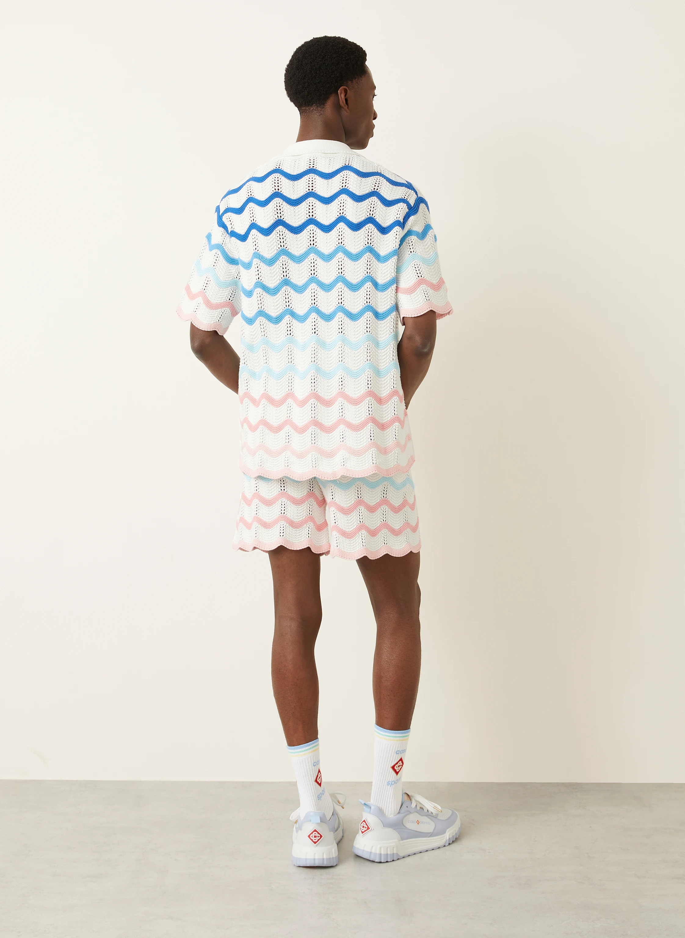 Casablanca Strickhemd WAVE
