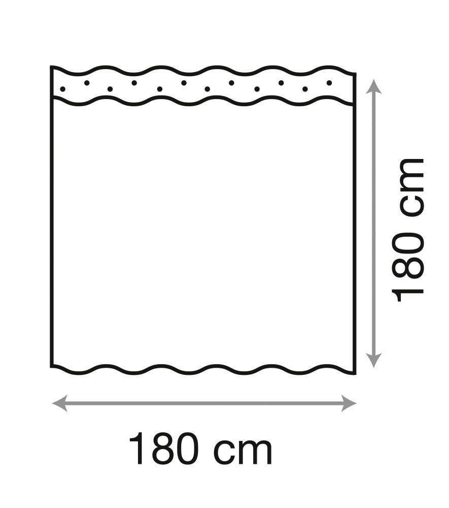 Sanilo Duschvorhang »Asia« Breite 180 cm