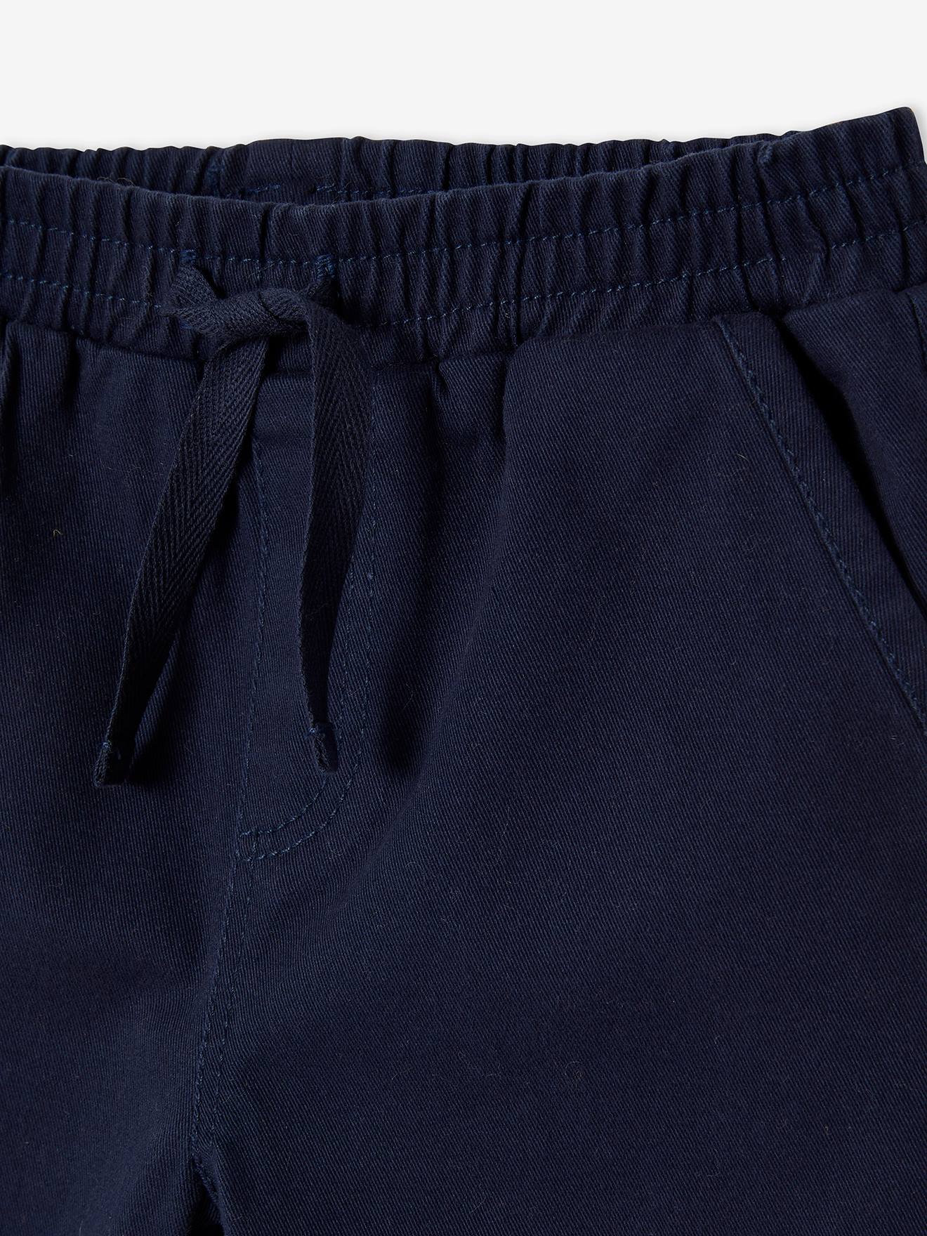 Conjunto de moletom com capuz e calça listrada bege tamanho médio para bebê