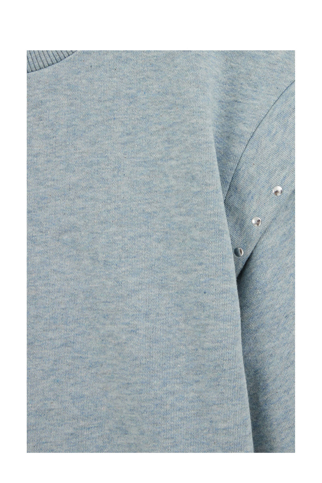 WE Fashion sweatjurk lichtblauw