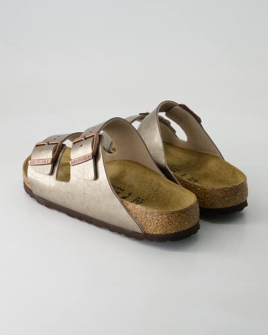 Birkenstock Arizona Pantoletten in Bronze