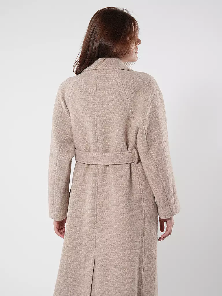EMPORIO ARMANI Wollmantel  beige
