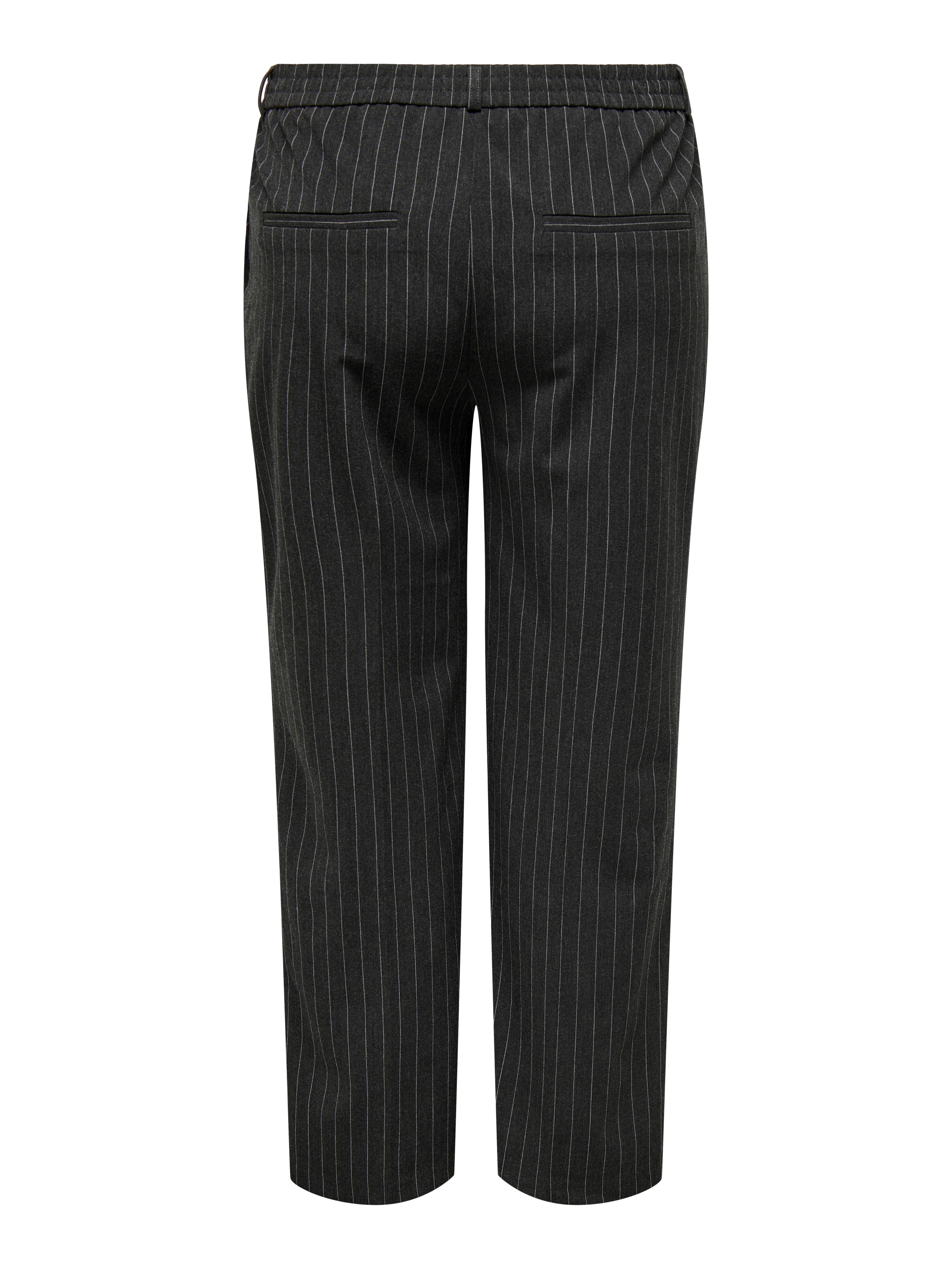 CARBRIE Gerade geschnitten Anzughose Dark Grey Melange