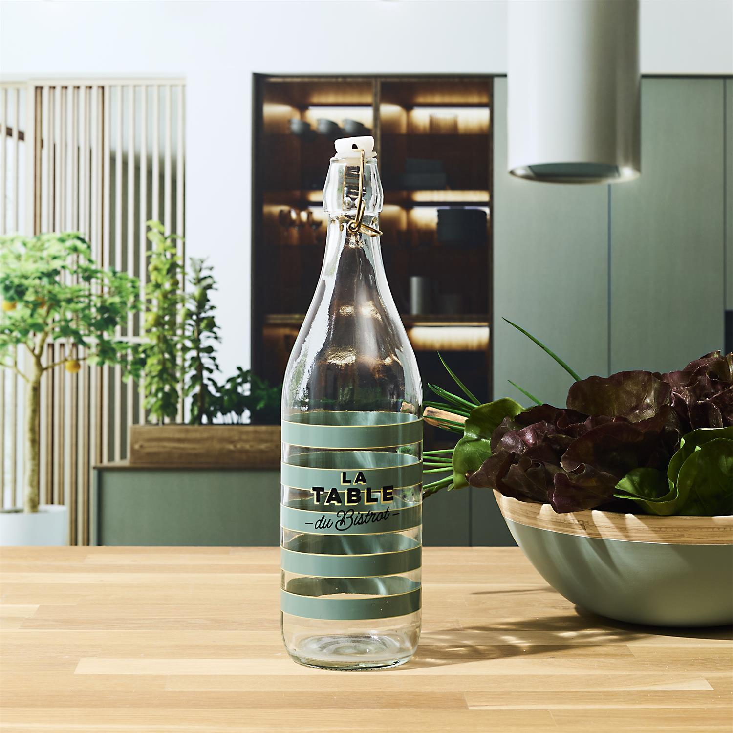 BOUTEILLE VERRE BISTROT 1L