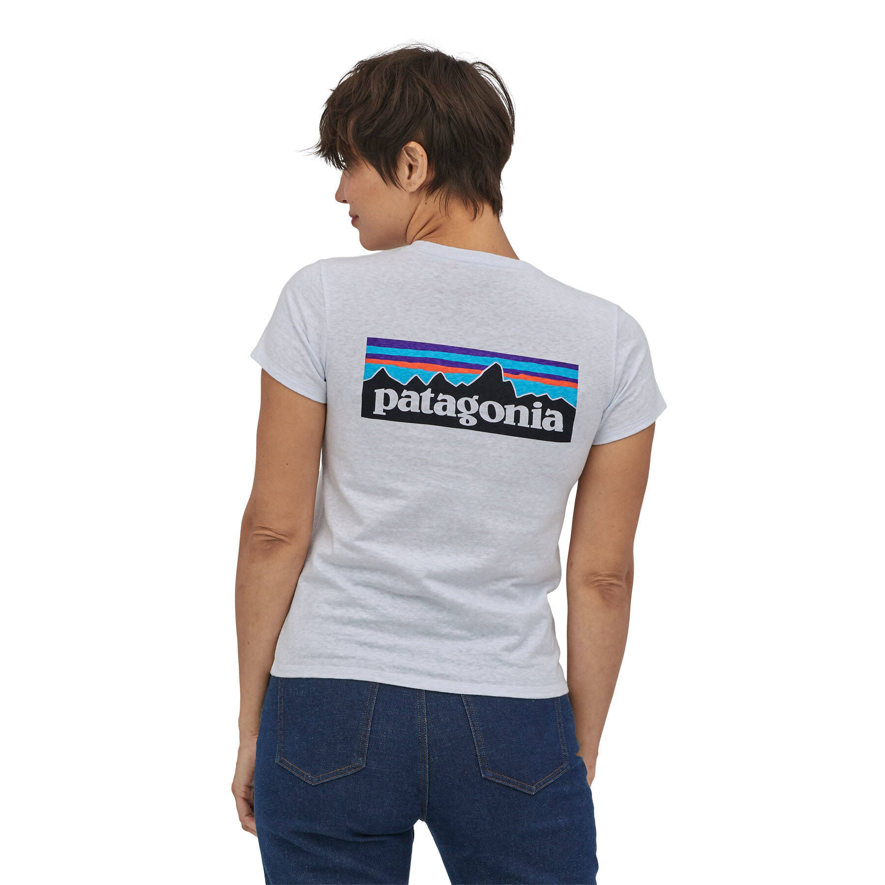 Patagonia| Damen Outdoor-Shirt P-6 LOGO RESPONSIBILI-TEE