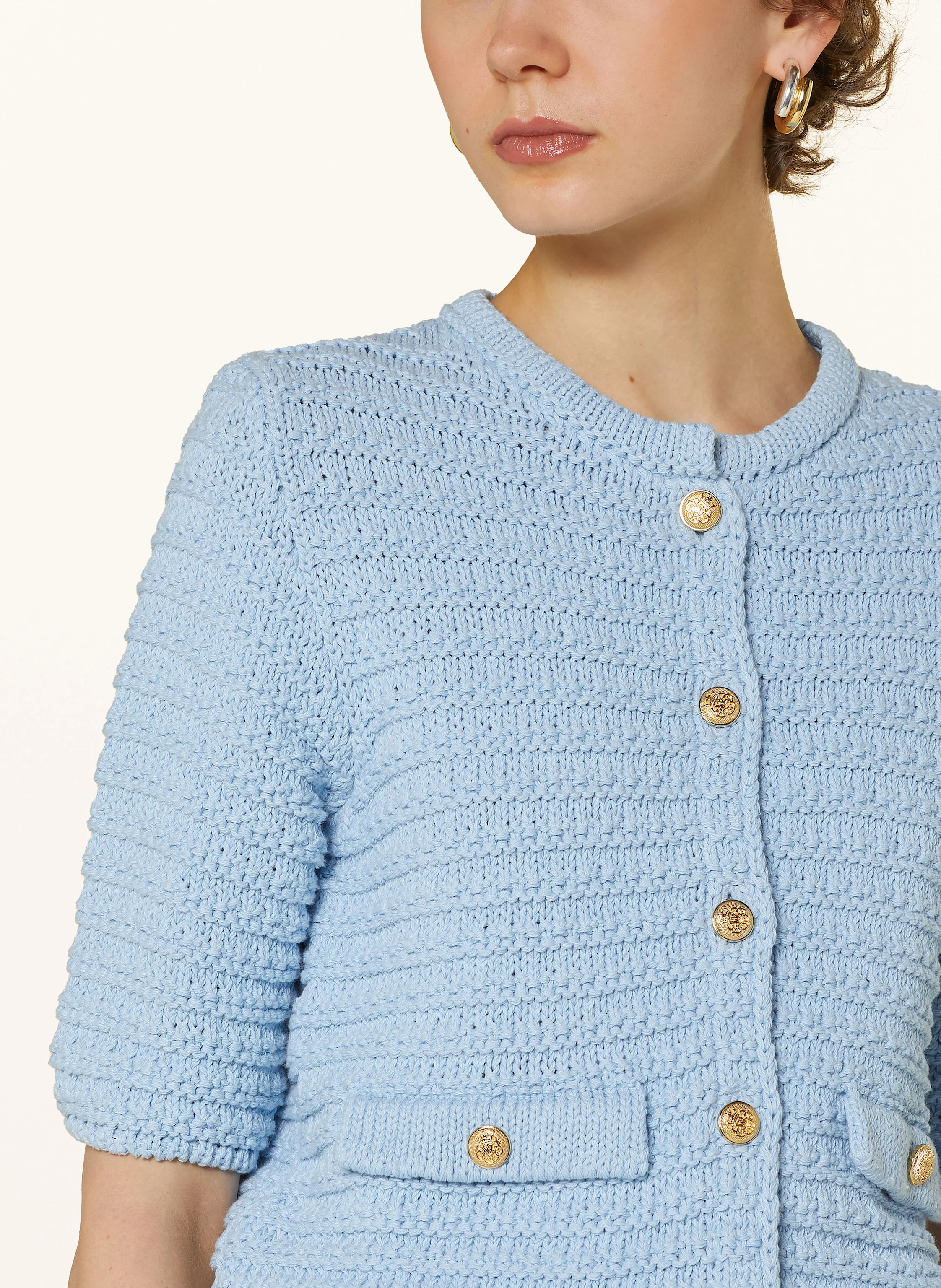 SEM PER LEI Strickjacke mit 3/4-Arm