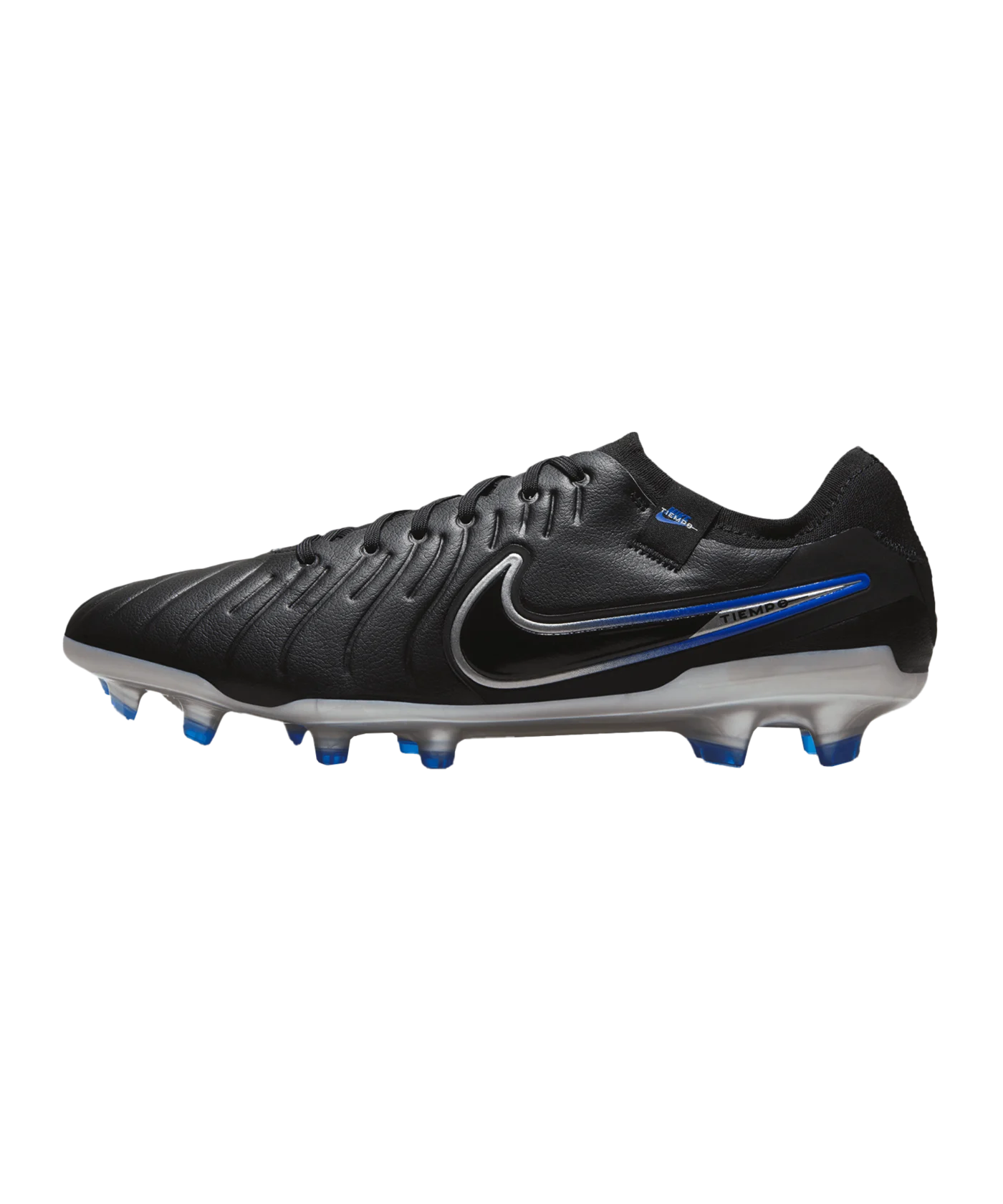 Nike Tiempo Legend X Pro FG Shadow Schwarz Silber Blau F040