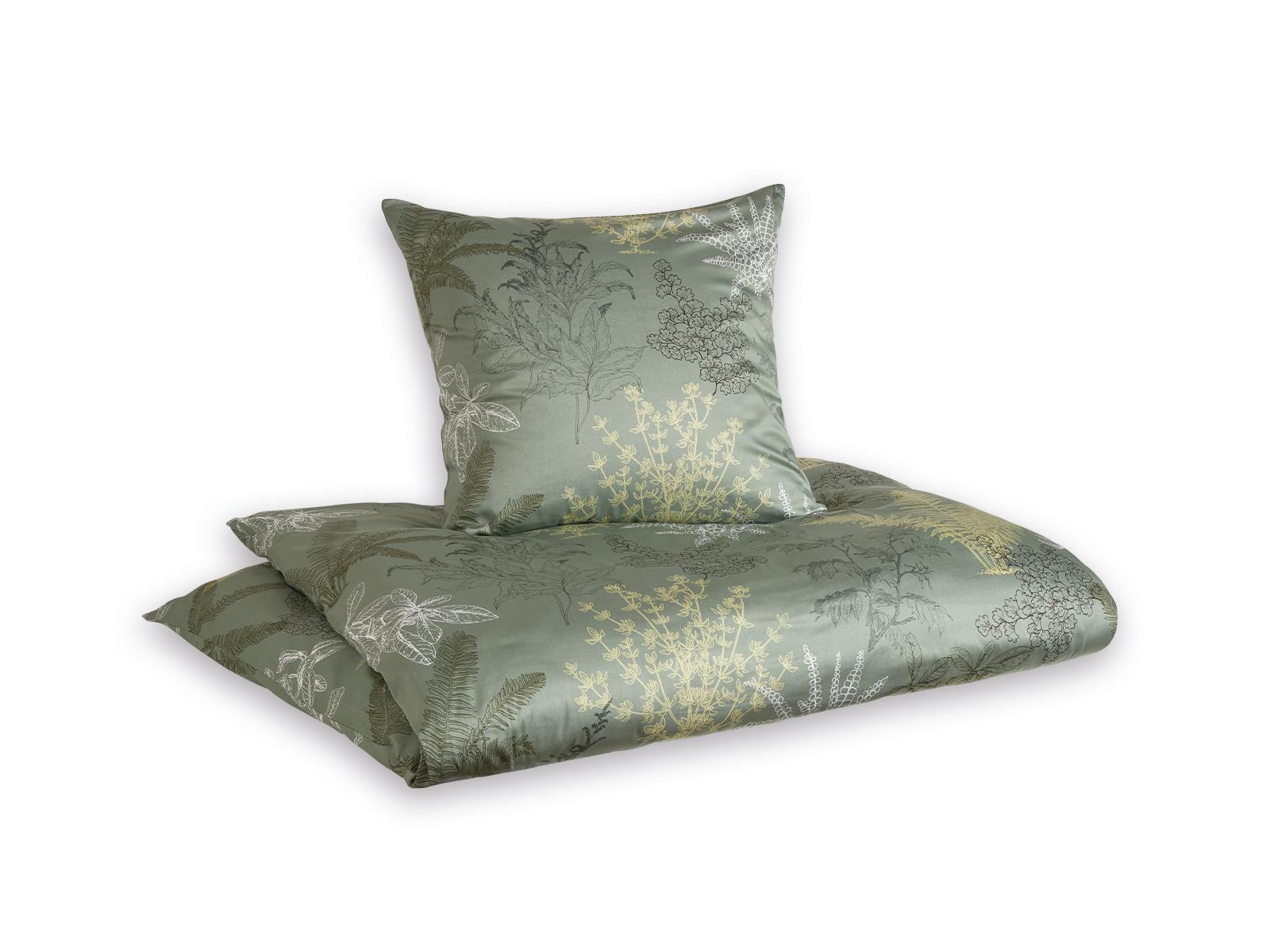 Inspiration Home Botanical Satin Bettwäsche - 135x200cm