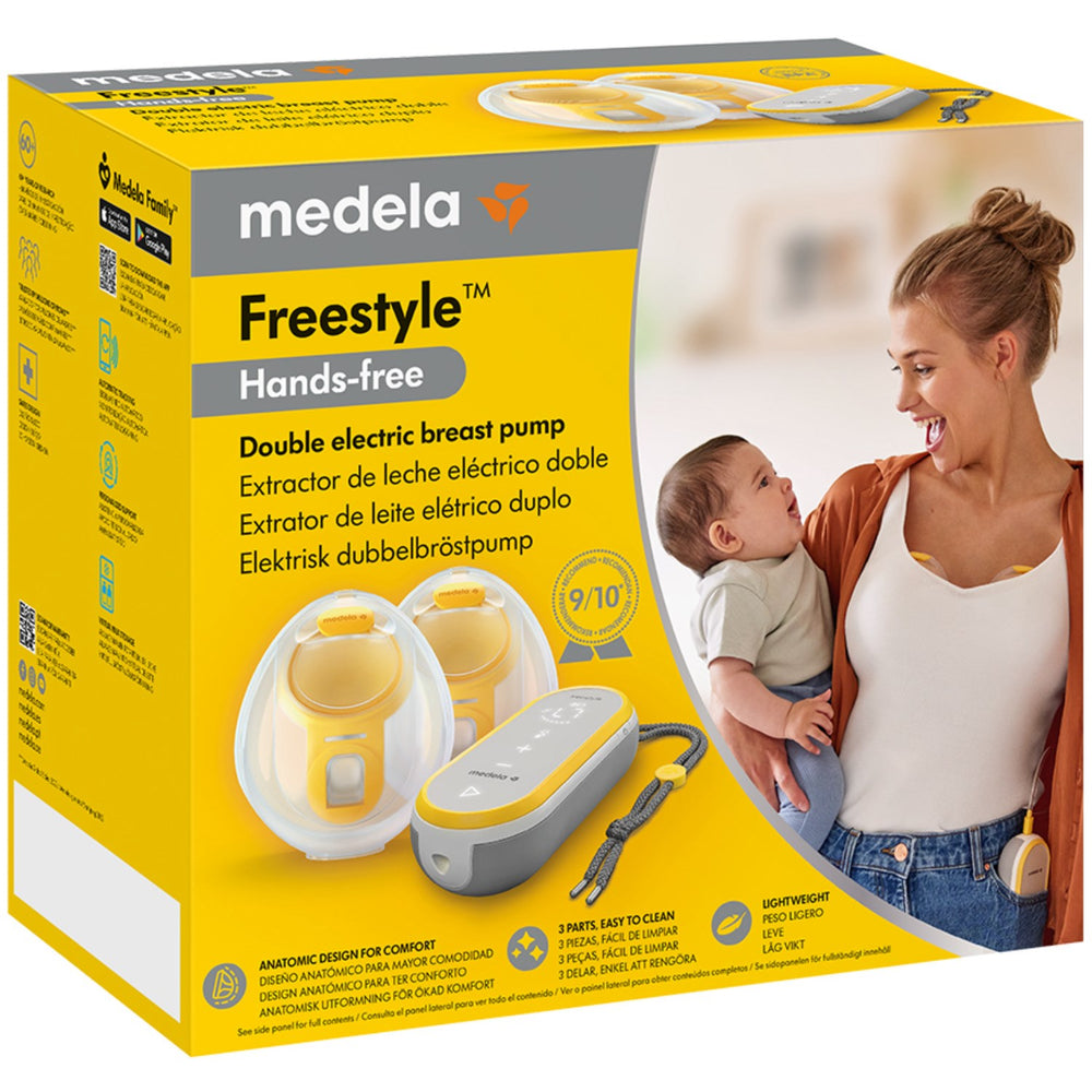 Køb medela Freestyle Hands-Free Dobbelt Elektrisk Brystpumpe