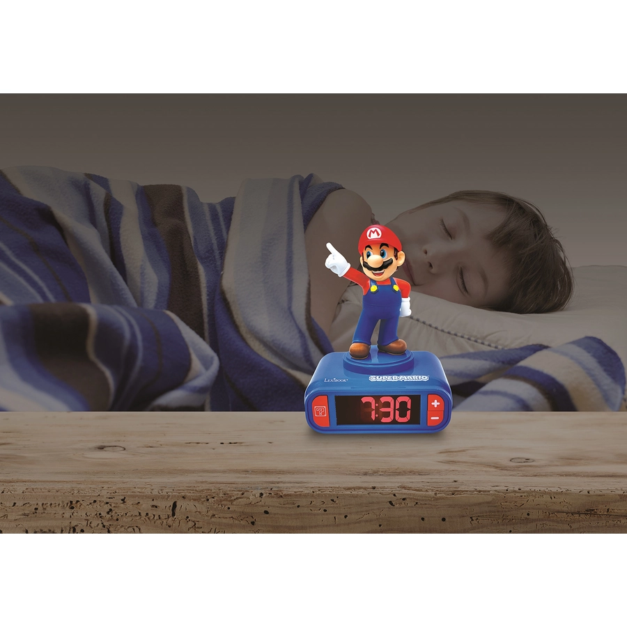 LEXIBOOK Nintendo Super Mario Wecker