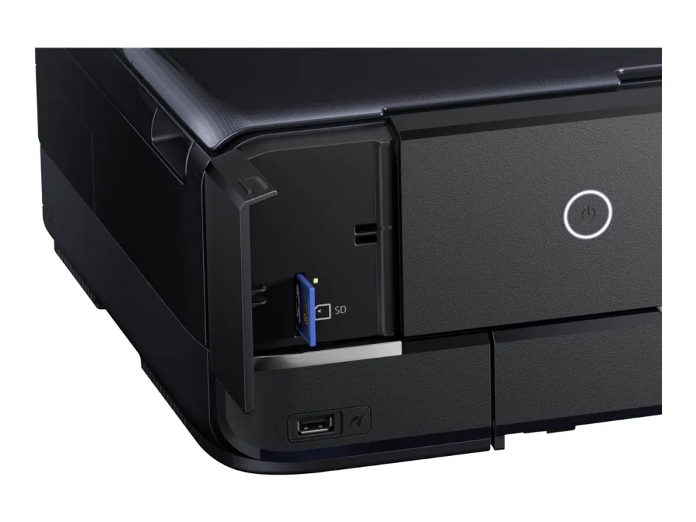 Epson Expression Photo XP-970 Small-in-One - Multifunktionsprinter - farve - blækprinter - A4 (210 x 297 mm) (original) - A3 (medie) - op til 8.1 spm (kopiering) - op til 8.5 spm (udskriver) - 100 ark - USB 2.0, LAN, Wi-Fi(n), USB vært