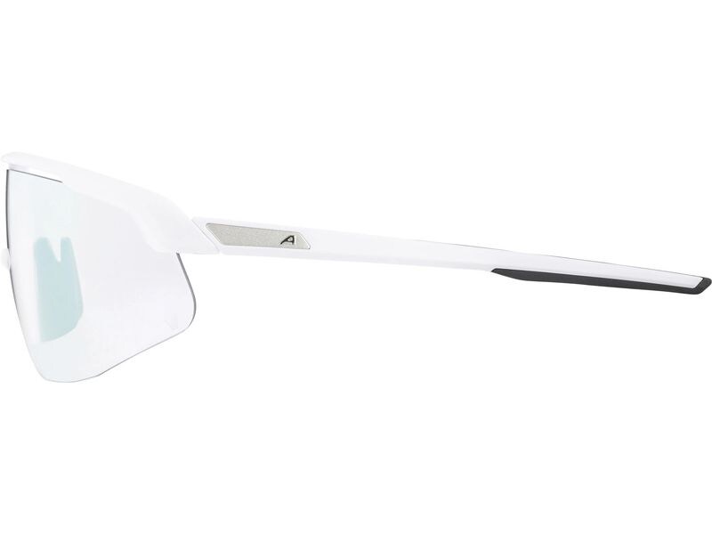 alpina Sportbrille Turbo Pro V - Weiss matt Velobrille Cat. 0-3