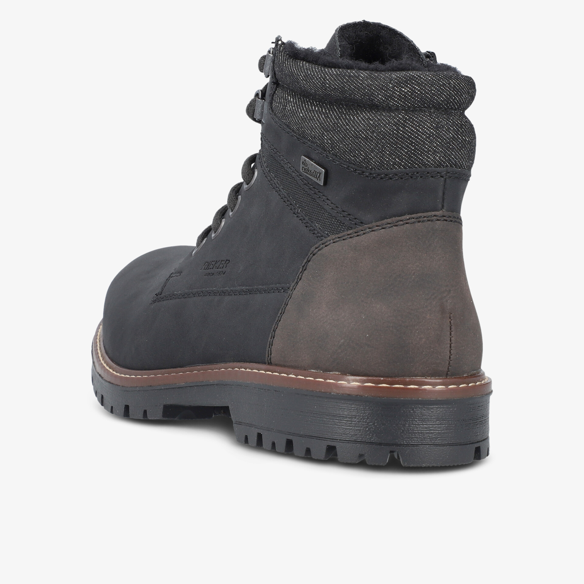 rieker Herren Stiefeletten schwarz