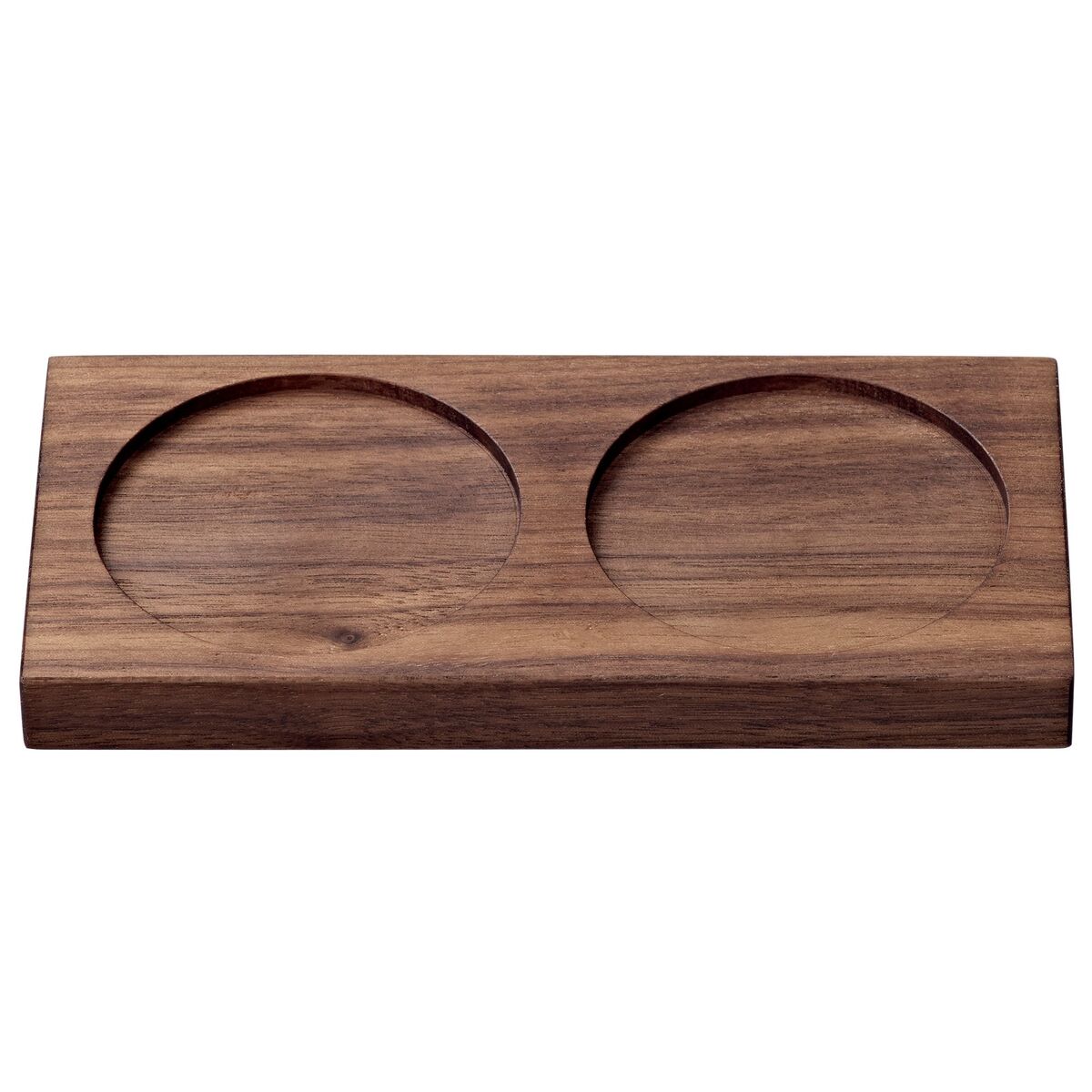 Holder for kverner, 15 cm, valnøtt