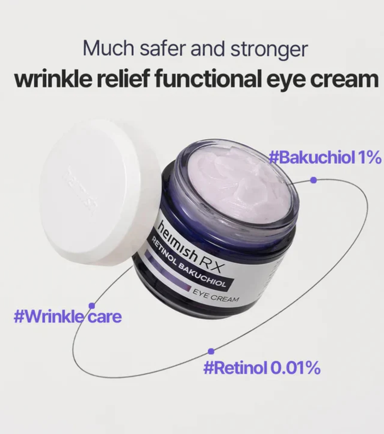 Heimish - *Heimish RX* - Retinol Bakuchiol Creme para os Olhos