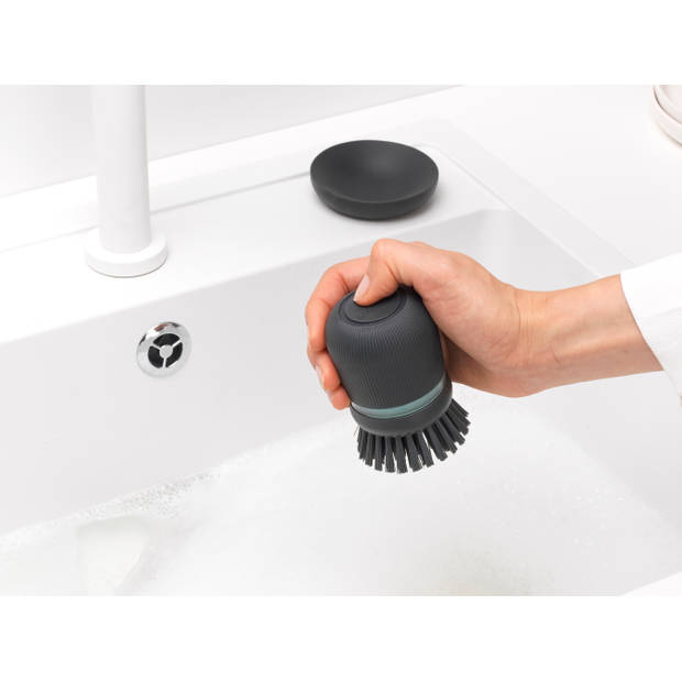 SinkSide afwasborstel met zeepreservoir