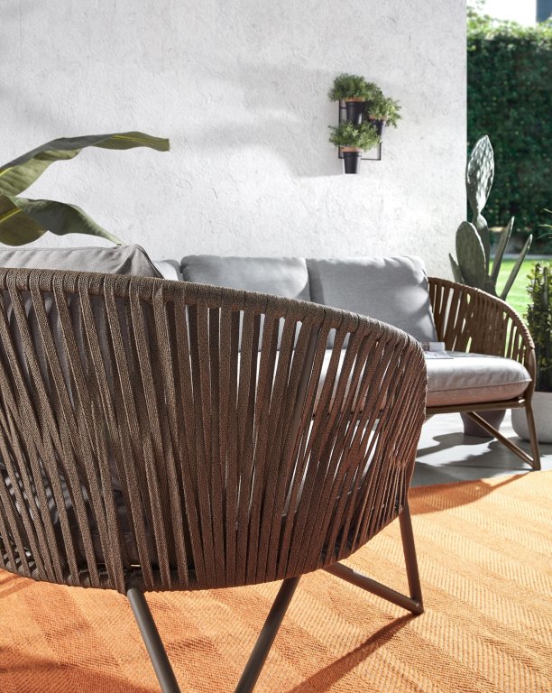 Kave Home Branzie sofa 3-zits bruin