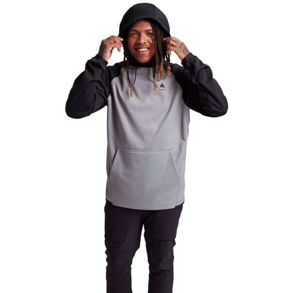 Sweat polaire snowboard BURTON M CROWN WPF PO GRYHTR/TRUBLK