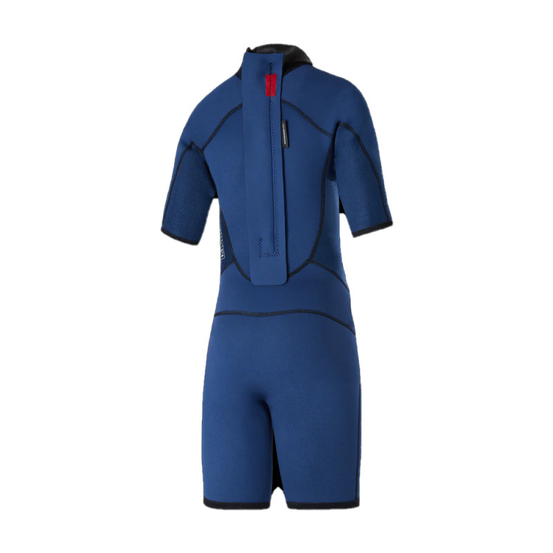 Shorty Junior Mystic Star Backzip 3/2mm Night Blue