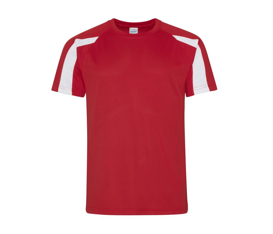 JUST COOL JC003 - Tee-shirt de sport contrasté