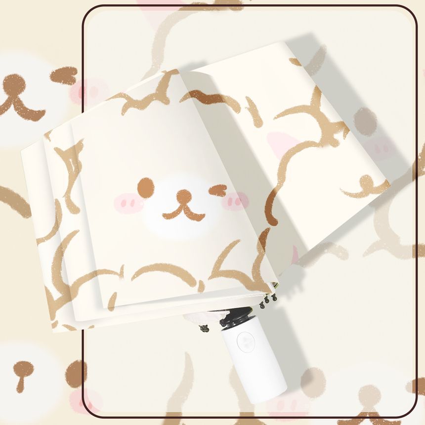 Fenmo - Puppy Print Compacte Paraplu (Diverse Ontwerpen)