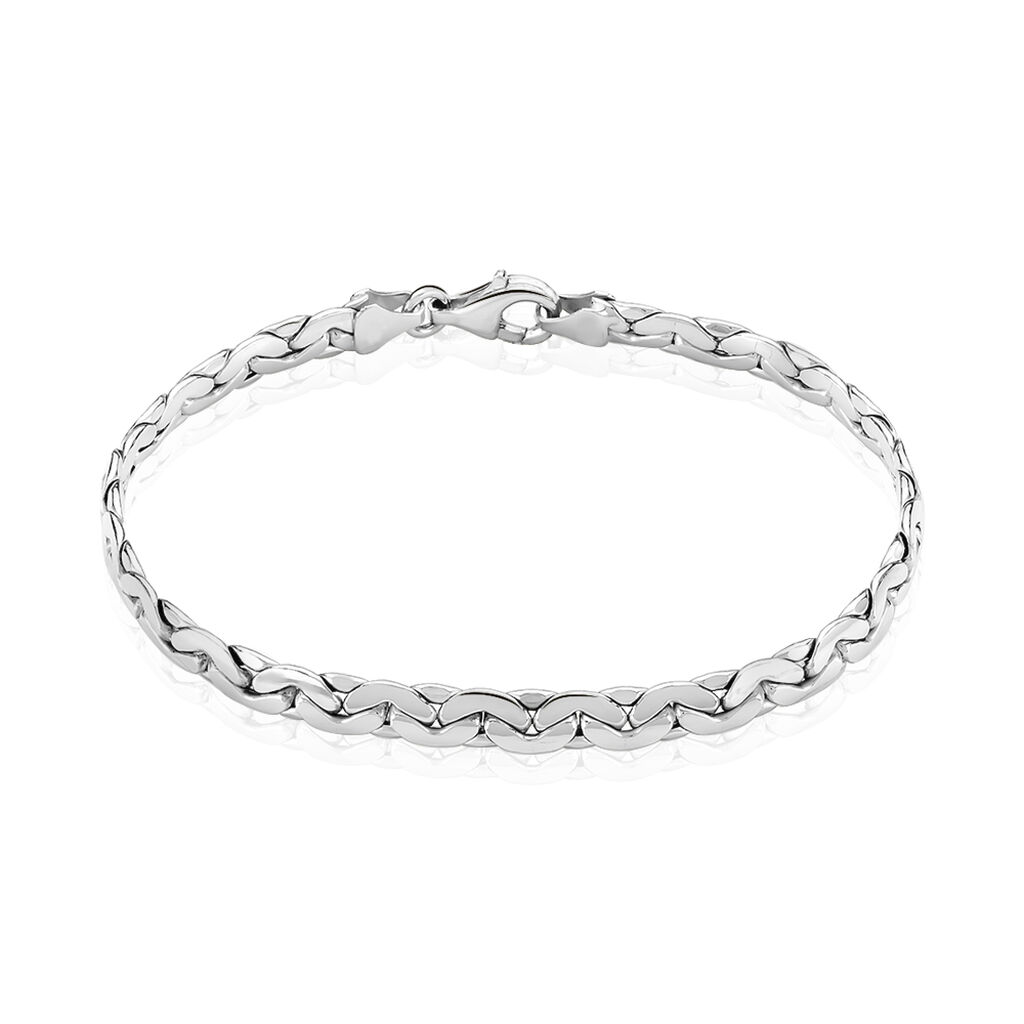 Bracelet Leonor Or Blanc