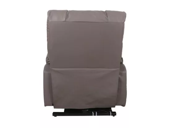 Fauteuil relax électrique TAIWAN simili taupe PU