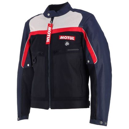 Blouson Helstons ATLAS AIR MOTUL - Bleu / Beige