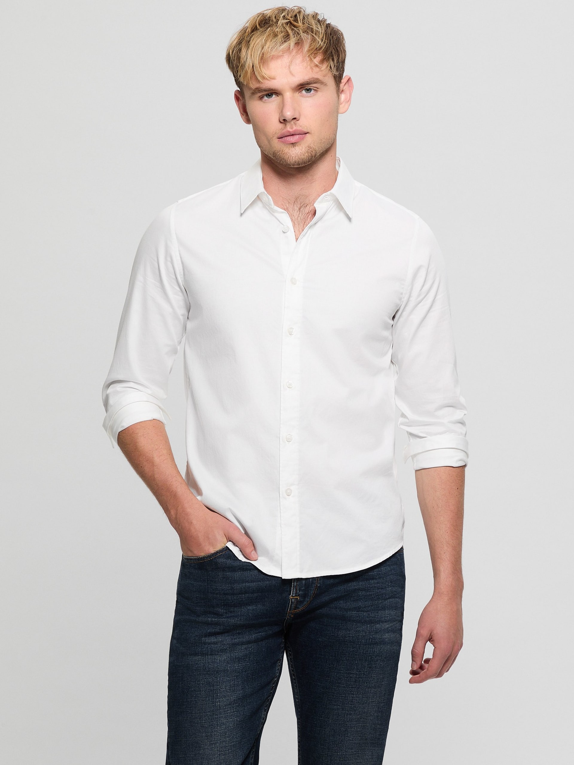 Camisa de luxo com elastano
