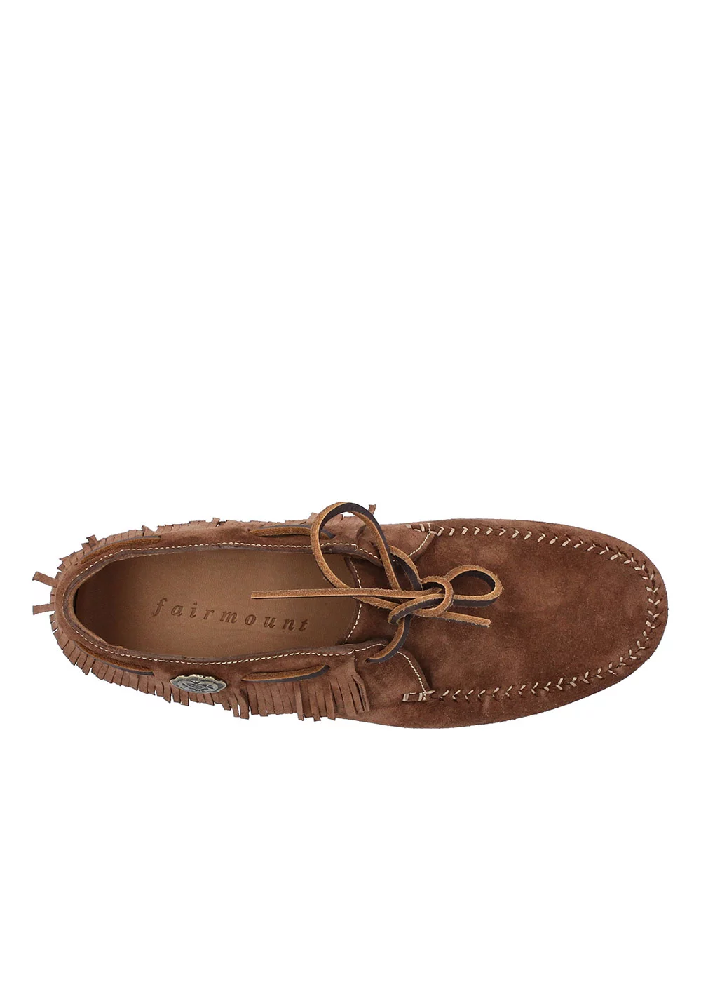 BOOTS LOW FRINGE BOOTEE VELOURS NOISETTE