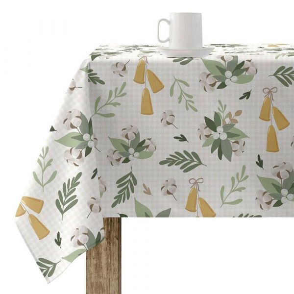 Muare Merry Christmas Resin Anti-stain Tablecloth 64 140x139 Cm Beige