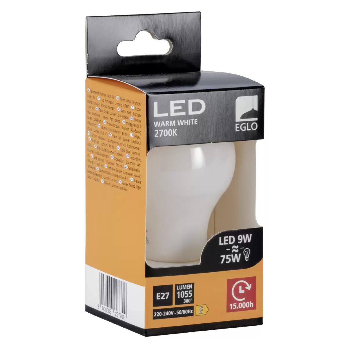 LED-Leuchtmittel Window E27 weiss