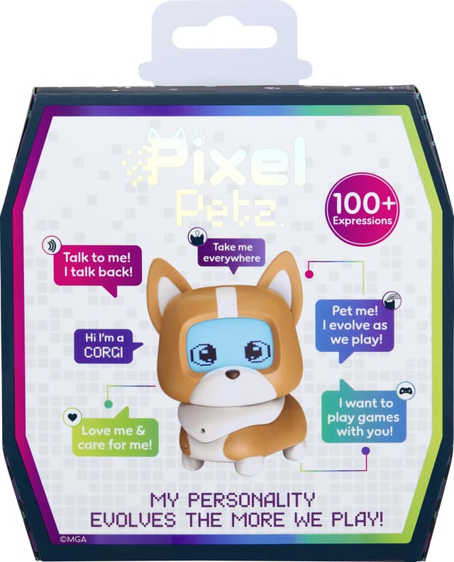 Pixel Petz Tamagotchi simuleringslegetøj (Corgi)