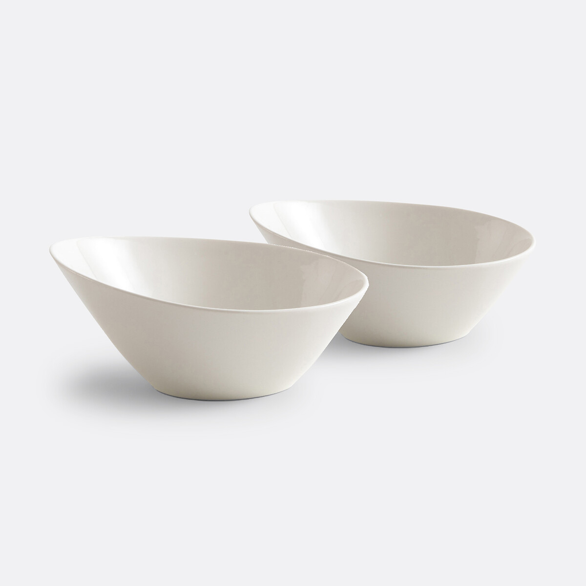 LA REDOUTE INTERIEURS<br>Conjunto de 2 taças em porcelana, Romana