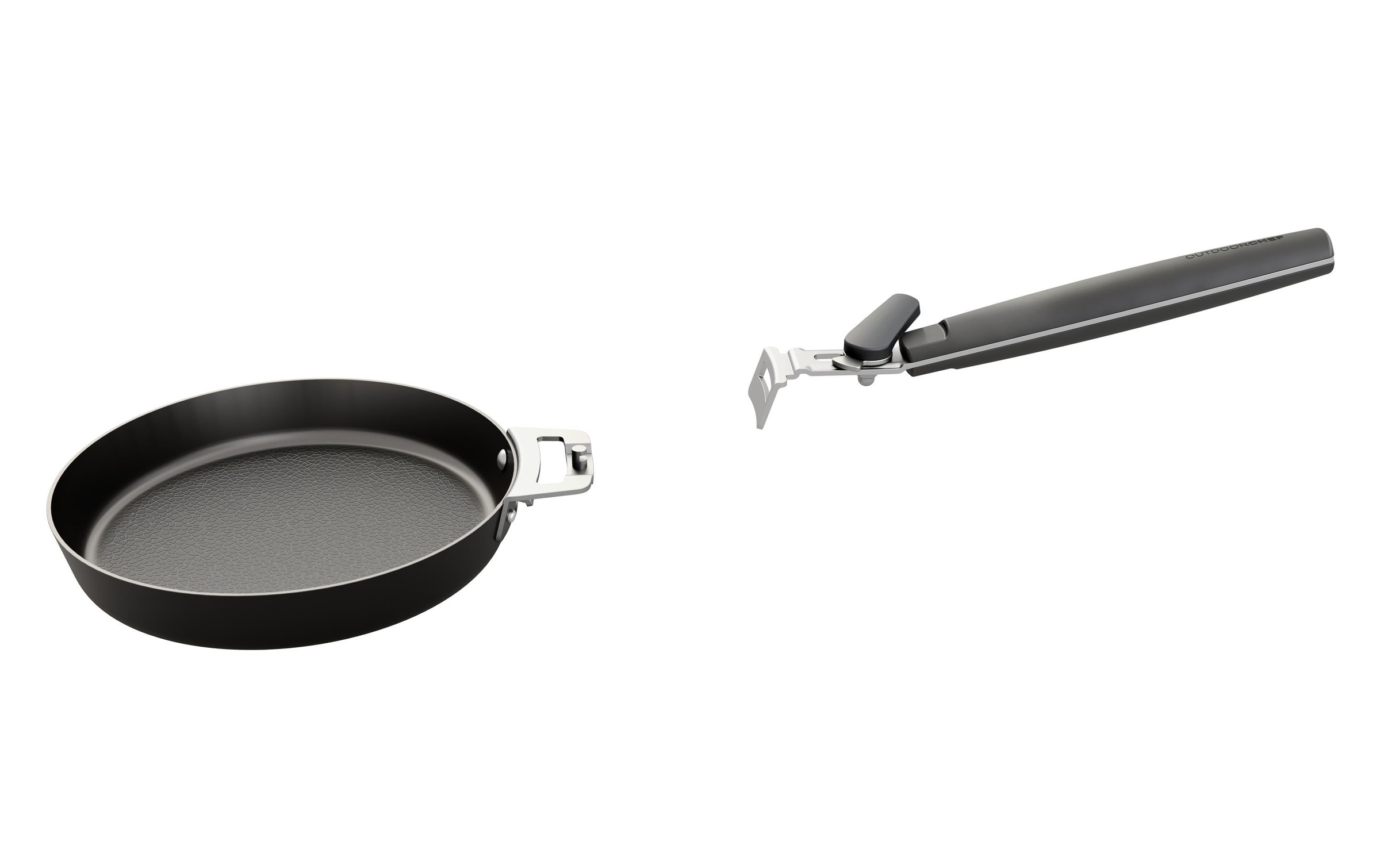 OUTDOORCHEF Grillpfanne »Karbonstahl, Ø 24 cm« Edelstahl