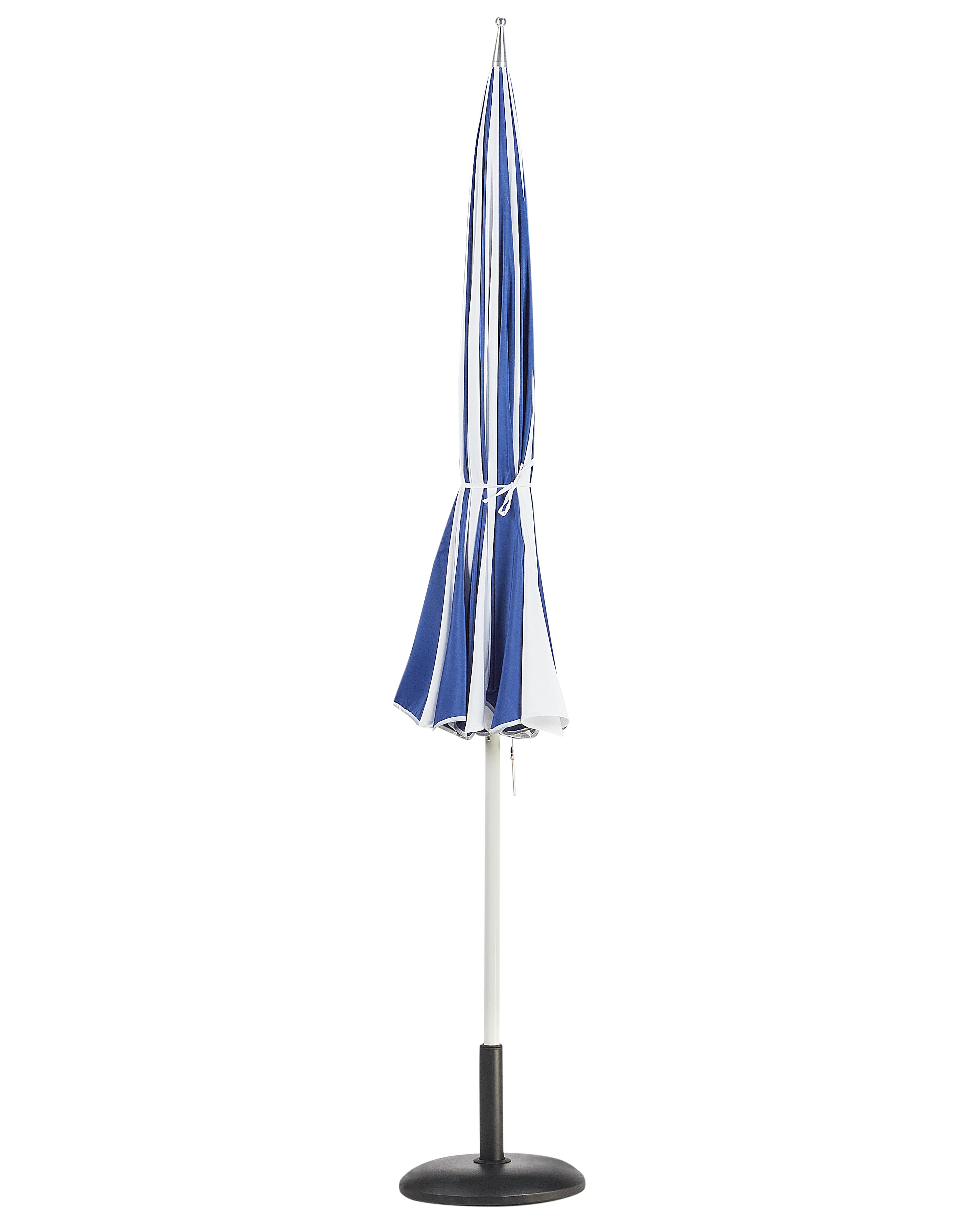Parasol 245 cm MINOA Wit/blauw