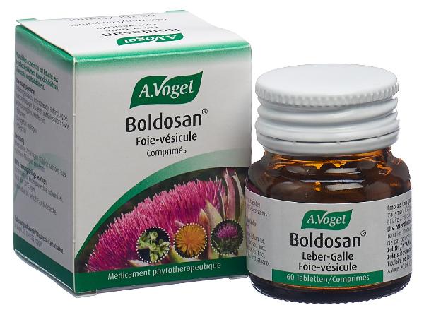 VOGEL Boldosan Leber-Galle Tabl Glas 60 Stk
