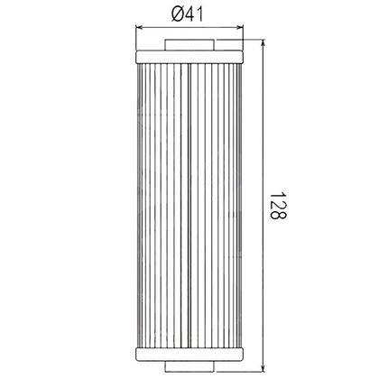 Filtre à huile HifloFiltro HF161 Type origine