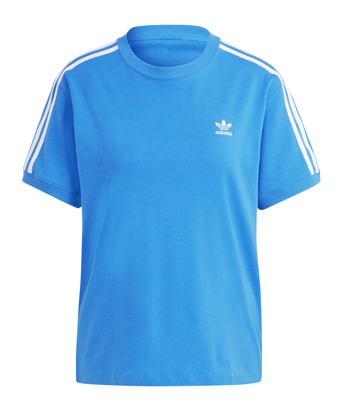 adidas Originals 3-Stripes Baby T-Shirt Damen Blau